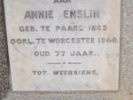 ENSLIN Annie 1863-1940