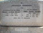JACOBS Schalk 1865-1940 & Anna Sophia UYS 1881-1961