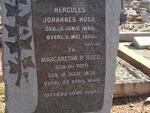 HUGO Hercules Johannes 1868-1926 & Margaretha P. DU TOIT 1870-1949