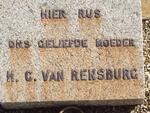 RENSBURG H.C., van