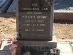 JOHNSON William Henry 1858-1918