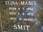 SMIT Elina Mabel 1892-1972