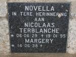 NOVELLA Nicolaas Terblanche 1929-1995 & Magery 1938-
