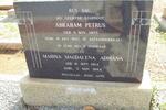 MARAIS Abraham Petrus 1903-1957 & Marina Magdalena Adriana 1904-1984