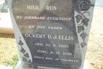 ELLIS Ockert D.J. 1903-1958