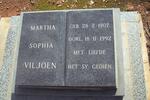 VILJOEN Martha Sophia 1907-1992
