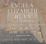 BUYS Engela Elizabeth nee VORSTER 1897-1988