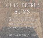 BUYS Louis Petrus 1896-1975