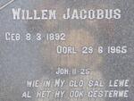 BUYS Willem Jacobus 1892-1965