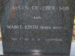 CUTHBERTSON Charles & Mabel Edith BOTHA