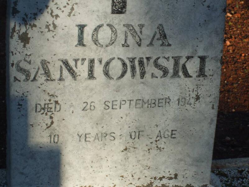 SANTOWSKI Iona -1941