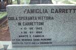 CARRETT Ciola Speranza Vittoria 1923-1994