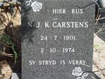 CARSTENS N.J.K. 1901-1974