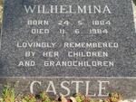CASTLE Wilhelmina 1884-1984