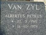 ZYL Albetus Petrus, van 1915-1974