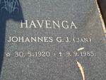 HAVENGA Johannes G.J. 1920-1985
