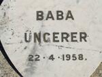 UNGERER Baba -1958