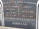 JORDAAN Adriaan 1884-1974 & Christina Jacoba PIETERSE 1893-1962