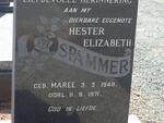 SPAMMER Hester Elizabeth nee MAREE 1948-1971
