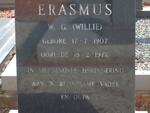 ERASMUS W.G. 1907-1977