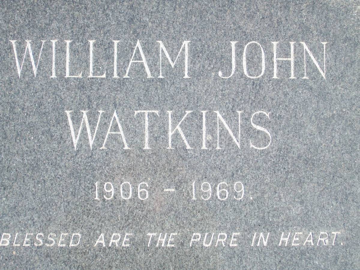 WATKINS William John 1906-1969