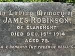ROBINSON James -1914