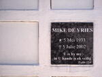 VRIES Mike, de 1933-2002