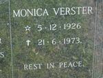 VERSTER Monica 1926-1973