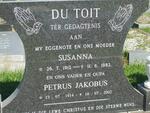 TOIT Petrus Jakobus 1914-2002 & Susanna 1912-1982