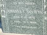 WYK Johanna C., van 1873-1958