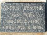 WYK Andre Hendrik van 1950-1955