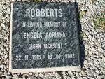 ROBBERTS Engela Adriana nee JACKSON 1915-2002