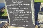 ? Cornelius Johannes 1886-1968 & Claudia Josephine Augusta BOTHA 18971973