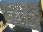VLOK Wouter de Vos 1976-1980