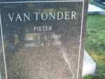 TONDER Pieter, van 1920-1981