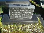 TOIT Cecilia Johanna Bosman, du 1907-1990