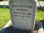 WIEHAHN Charles Petrus 1888-1958