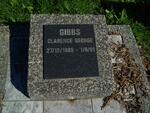 GIBBS Clarence George 1905-1991