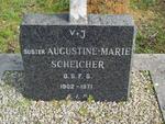 SCHEICHER Augustine-Marie 1902-1971