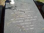 BARNARD Hendrik Johannes 1948-1997