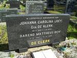 CLERK Barend Mattheus, de 1903-1999 & Johanna Carolina de KLERK 1913-1972