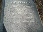 GOUSSARD Johannes Crous 1956-1983
