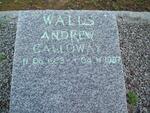 GALLOWAY Walls Andrew 1933-1987
