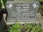 CHALMERS Ada Mary 1888-1975