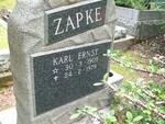 ZAPKE Karl Ernst 1905-1979