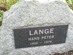 LANGE Hans Peter 1956-1975