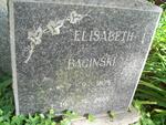 BAGINSKI Elisabeth 1875-1965
