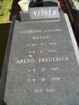VISSER Arend Frederick 1919-1998 & Floressa Jacoba 1928-1988