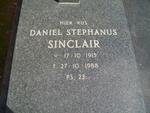 SINCLAIR Daniel Stephanus 1915-1988