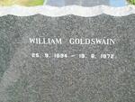 GOLDSWAIN William 1894-1972